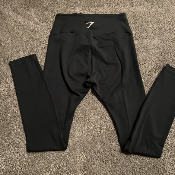 Dark Green Gymshark Studio Leggings - Picture 3 of 3